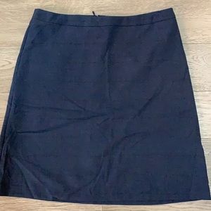 Navy dress skirt- new
